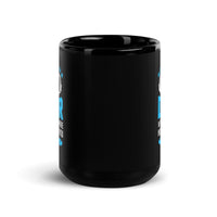 Always be Nice to a Diver Black Glossy Mug