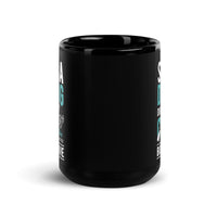 I'd Rather Be Scuba Diving Black Glossy Mug