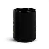 Old Man Who Loved Scuba Diving Black Glossy Mug