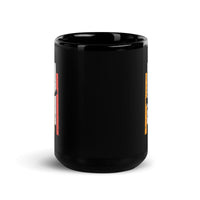 Scuba Diver Black Glossy Mug