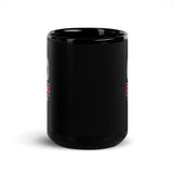 Scuba Diving Underwater Addict Black Glossy Mug