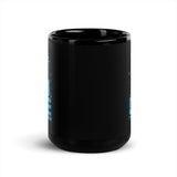 Dive (It Reduces Pressure) Black Glossy Mug