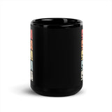 Scuba Black Glossy Mug