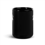 Oh Chute Black Glossy Mug