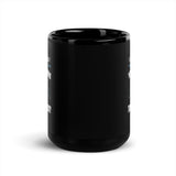 I Can Probably Survive Without Skydiving Black Glossy Mug