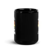 Bucketlist: Skydiving Black Glossy Mug