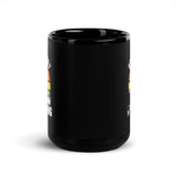 Bucketlist: Skydiving Black Glossy Mug