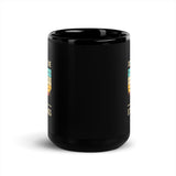 Don't Follow Me, I Do Stupid Things Black Glossy Mug