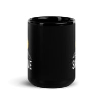 Skydive Black Glossy Mug