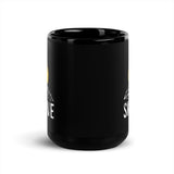 Skydive Black Glossy Mug