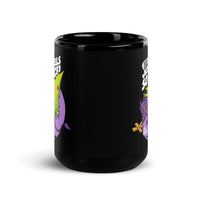 Sorry Santa! Black Glossy Mug