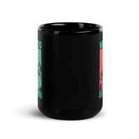 Weekends are for Hiking Black Glossy Mug