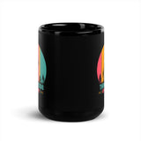 Think Outside (No Box Necessary) Black Glossy Mug