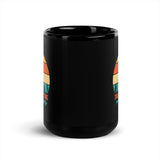 Take Me to the Mountains Black Glossy Mug