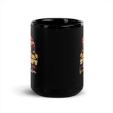 Hiking is My Passion Black Glossy Mug