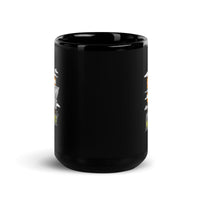 Life is Better in the Mountains (Hang Glide) Black Glossy Mug