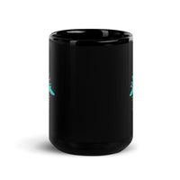 Man Myth Legend (Hang Glide) Black Glossy Mug