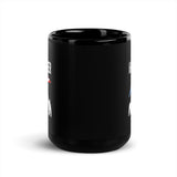 Hang Glider USA Black Glossy Mug