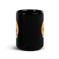 Salty Vibes Black Glossy Mug