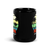 Feeling a Little Salty Black Glossy Mug