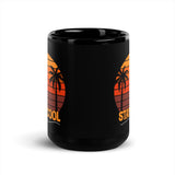 Stay Cool Black Glossy Mug