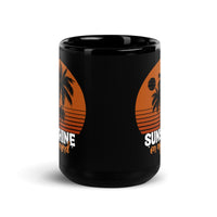 Sunshine on my Mind Black Glossy Mug