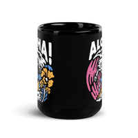 Aloha! Black Glossy Mug