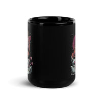 Horror Reindeer 1 Black Glossy Mug