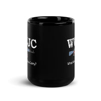 What Would Jesus Carry? Black Glossy Mug