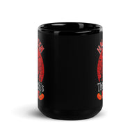 Halloween The Witch's Night Black Glossy Mug