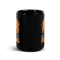 I Love Halloween Black Glossy Mug