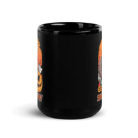 Zombie Vibe Only Black Glossy Mug