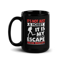 It's Not Just a Hobby (Scuba) Black Glossy Mug