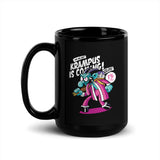 Krampus (The Child Whipper) Black Glossy Mug