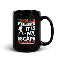 It's Not Just a Hobby (Scuba) Black Glossy Mug