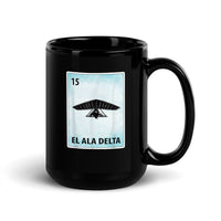 El Ala Delta Black Glossy Mug