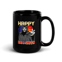 Happy Halloween Black Glossy Mug