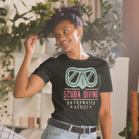 Scuba Diving Underwater Addict Short-Sleeve Unisex T-Shirt