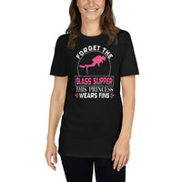 This Princess Wears Fins Short-Sleeve Unisex T-Shirt