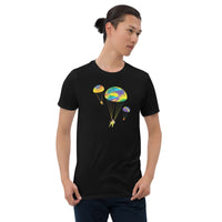 Colorful Parachutes Short-Sleeve Unisex T-Shirt