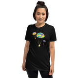 Colorful Parachutes Short-Sleeve Unisex T-Shirt