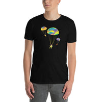 Colorful Parachutes Short-Sleeve Unisex T-Shirt