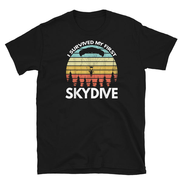 I Survived My First Skydive Short-Sleeve Unisex T-Shirt