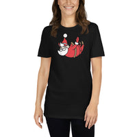 Skydive Santa Short-Sleeve Unisex T-Shirt