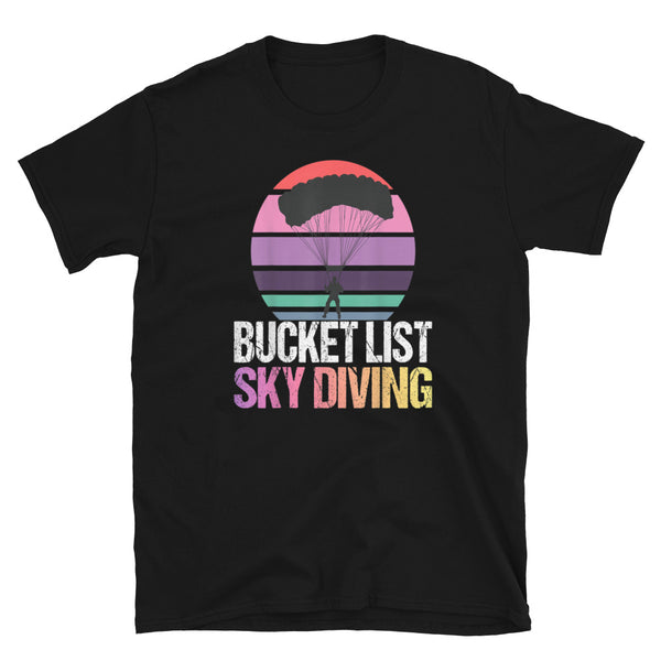 Bucketlist Skydive Short-Sleeve Unisex T-Shirt