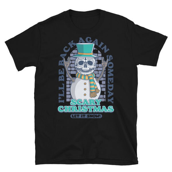 Scary Christmas (Let is Snow) Short-Sleeve Unisex T-Shirt