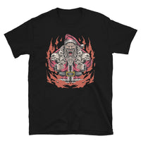 Monster Santa Short-Sleeve Unisex T-Shirt