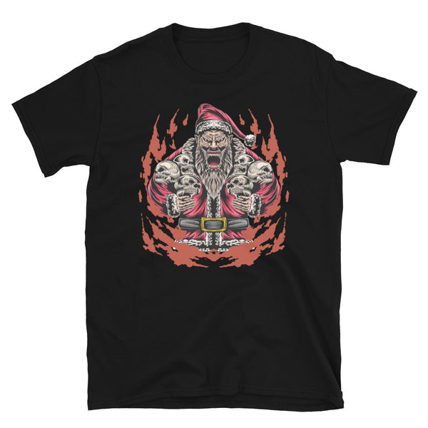 Monster Santa Short-Sleeve Unisex T-Shirt