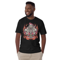 Monster Santa Short-Sleeve Unisex T-Shirt