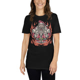 Monster Santa Short-Sleeve Unisex T-Shirt